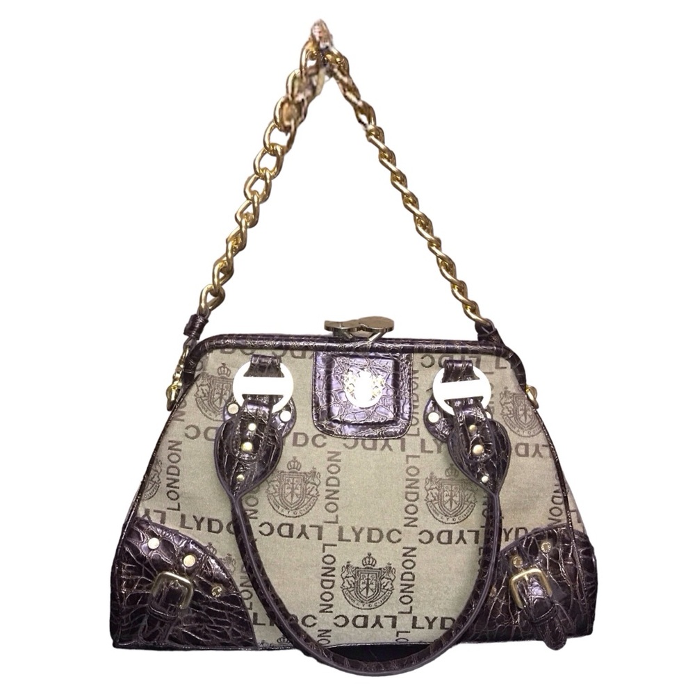 NWOT Jacquard LYDC LONDON Shoulder/ Satchel Bag